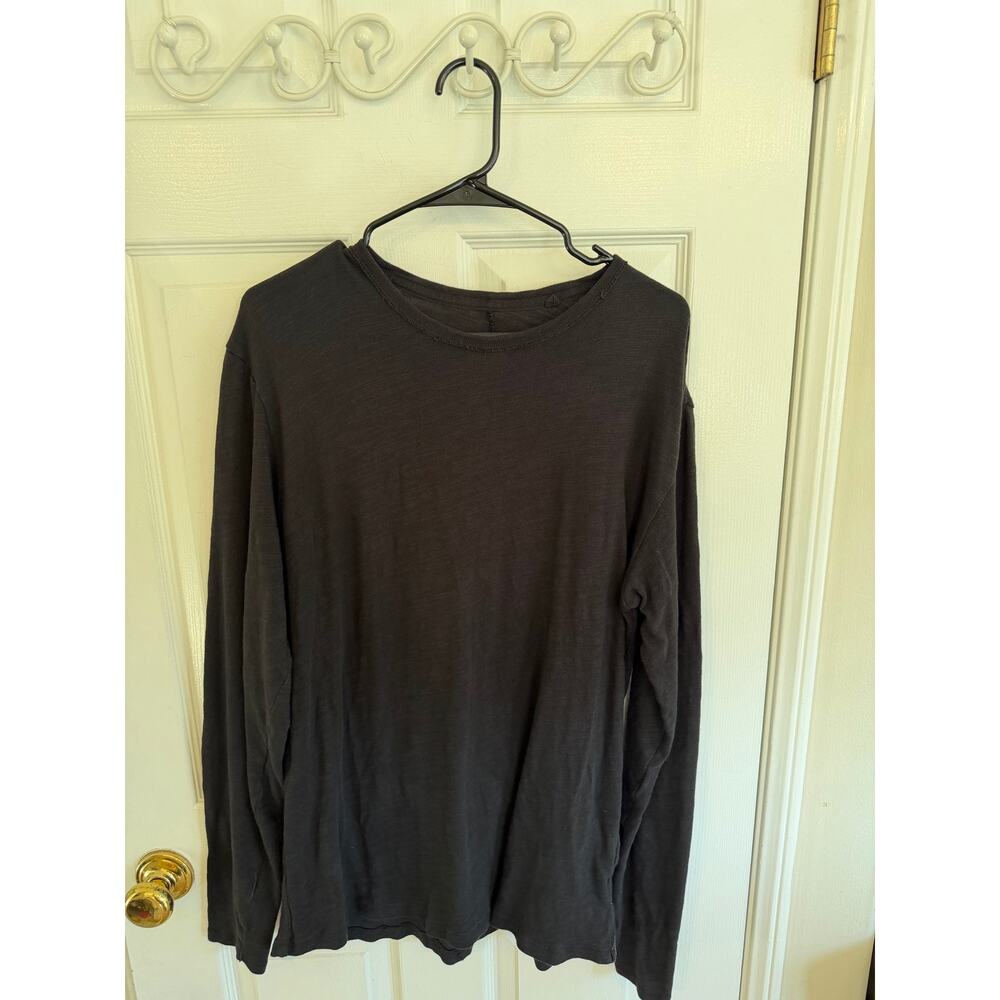 Rag & Bone Men’s Black Long Sleeve Shirt Size L 100% cotton - Picture 5 of 10